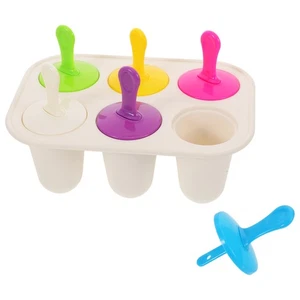 1 Set Selbstgemachte Eisform mit Deckel - Eis Pop Maker Popsicle Form - Bild 1 von 12