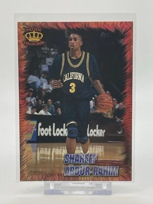 Tarjeta de colección Pacific 1996 #RR-1 Shareef Abdur-Rahim Cal Regents of Roundball Foto 1 de 2