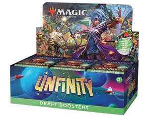 Magic The Gathering Unfinity Draft Booster Box Magic: The Gathering (sellado de fábrica) - Imagen 1 de 1