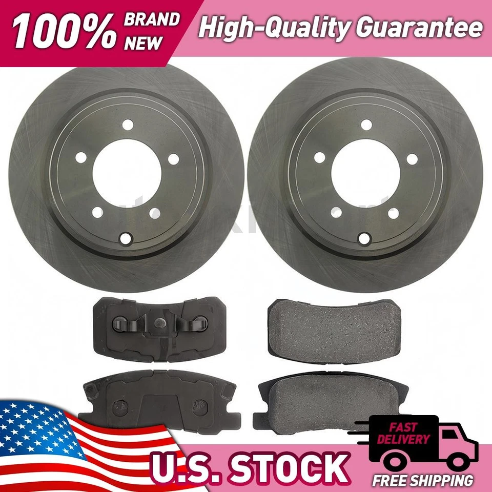 Rear Centric Parts Disc Brake Upgrade Kit for 2009-2017 Jeep Compass - Image 1 of 1