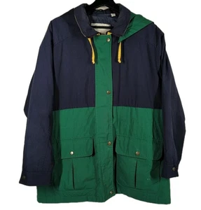 Chaqueta utilitaria vintage London Fog edición limitada talla grande colorblock tarea - Imagen 1 de 10