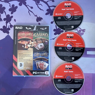MAD HOYLE card games pc CD-ROM 3 in 1 Board, casio and card games. 50 games - Image 1 of 4