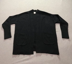 A New Day Strickjacke Damen S dunkel feminin minimalistisch Büro Lounge Indie schwarz - Bild 1 von 8