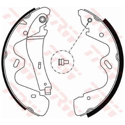 Bremsbackensatz hinten für Auto Union DKW F12 | 473628 - Bild 1 von 3