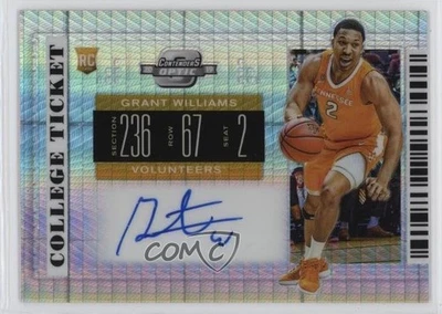 2019 Contenders Draft Picks Optic Hyper Prizm /20 Grant Williams Rookie Auto RC - Image 1 of 2