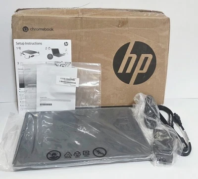 PORTATIL HP CHROMEBOOK 11A G8 11.6" (32GB eMMC, AMD A4-9120C, 4GB) - Wi-Fi GRIS NUEVO Foto 1 de 4