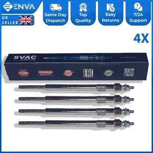 4X Heater Glow Plugs For Ford Mondeo III Transit 2.0 2.2 2.4 D XS7U6M090BA - Picture 1 of 8