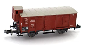 Minitrix Gedeckter Güterwagen Gm Hannover 11067 DRG Ep. II Spur N - Picture 1 of 2