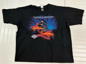 VTG 1995 Harley Davidson “Loud & Proud” T-Shirt Cancun, Mexico XXL Single Stitch - Picture 1 of 18