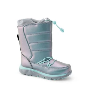 LANDS’ END Kids Snow Flurry Insulated Winter Boots - Picture 1 of 10
