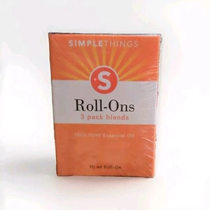 Simple Things Essential Oil Roll Ons 3 Pack - Picture 1 of 9
