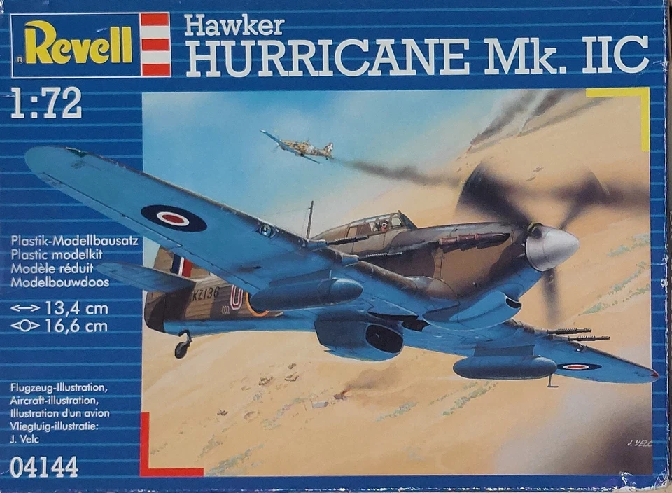 Hawker Hurricane Mk.iic 1 72 Rev4144 - Revell modellismo