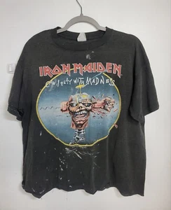 Vintage 1980s Iron Maiden T Shirt - Picture 1 of 10