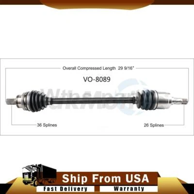 Conjunto de juntas CV trasero izquierdo para Volvo XC60 2010 2011 2012 3,0 L Foto 1 de 2