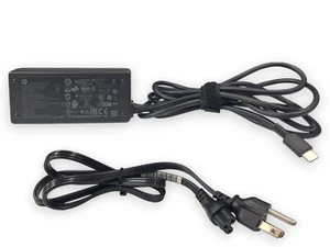 Genuine OEM HP 45W USB C Charger AC Adapter for Chromebook Laptop ETC - Picture 1 of 1