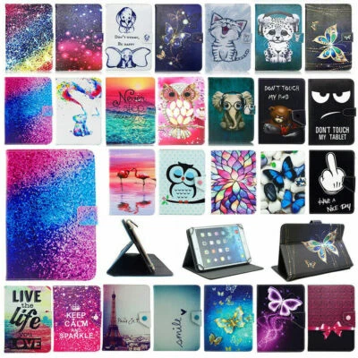 Leather Protective Case Cover For Samsung Galaxy Tab E A 9.6 9.7 10.1 10.4 10.5 - Image 1 of 4