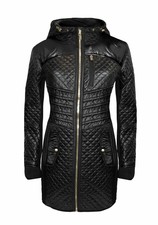 cobalt blue padded jacket