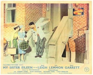 My Sister Eileen original lobby card Janet Leigh Betty Garrett Kurt Kasznar