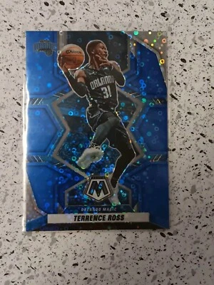 2021-22 Panini Mosaic Mosaic Fast Break Blue #10 Terrence Ross /85 Magic - Image 1 of 2