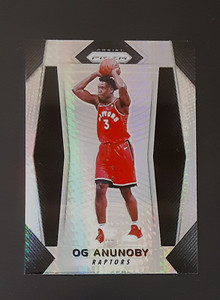 2017-18 Panini Prizm Prizms Hyper #38 OG Anunoby RC Rookie