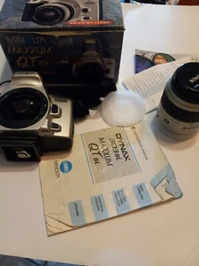 Minolta QT Si Maxxum Camera Minolta/Sony Japan W/ Box, lens, manuals Excellent - Picture 1 of 13