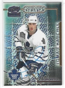 Tomas Kaberle Signed 1998/99 Pacific Rookie Card #47 Toronto Maple Leafs - Picture 1 of 1
