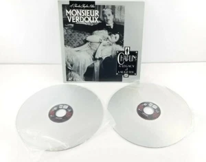 Charlie Chaplin Monsieur Verdoux Laserdisc LD 2 Disc Martha Raye William Frawley - Picture 1 of 5