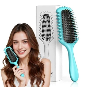 Curl Defining Brush, Boar Bristle Hair Brush Gifts for Women and Men – Shape,  - Picture 1 of 7