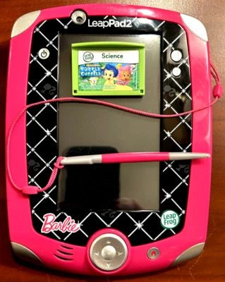 LeapFrog LeapPad 2 Explorer Learning System: Barbie Edition, Very Nice!, 2-10 yr - Image 1 of 4