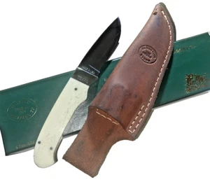 Moore Maker Matadour, TX 5100 UDP 7" Fixed Blade Knife 2013 White Bone READ - Picture 1 of 3