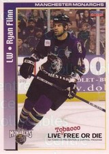 2004-05 Manchester Monarchs Tobacco Prevention #19 Ryan Flinn