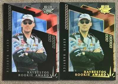 2002 Wheels High Gear Lot w/ Holofoil Kevin Harvick #F64 NASCAR Parallel - Image 1 of 2