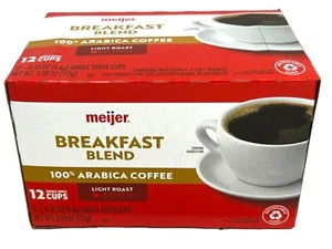 Tazas K de café tostado ligero mezcla desayuno Meijer 12 quilates 3,99 oz - Imagen 1 de 1