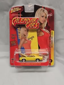 CHEVY CAMARO RS/SS '69 1969 1/64 JOHNNY LIGHTNING CALENDARIO AUTO GENNAIO VANESSA - Foto 1 di 3