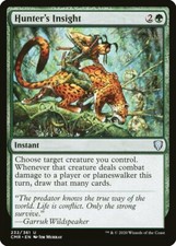 FOIL Hunter's Insight | MTG Magic Commander Legends | English | NM-M