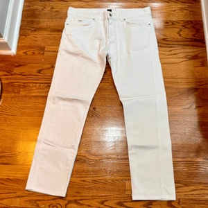 Hugo Boss White Delaware 3 Five Pocket Stretch Jeans. Size 36. - Picture 1 of 12