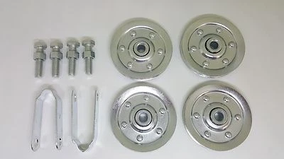 NEW Garage Door Pulleys & Hardware Set-SHEAVES-Stud & Clevis Pulleys-All Brands