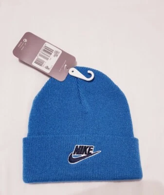 Nike Beanie hat Unisex Junior Kid Boys Girls Children🔥 Blue - Image 1 of 2