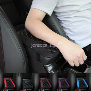 3D Non-Slip Auto Center Console Protector Pad PU Leather Car Armrest Cover - Imagen 1 de 15
