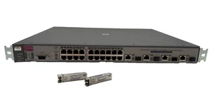 HP PROCURVE Gbit SWITCH 3400CL-24G J4905A 24 Port Rack inkl.2x HP GBIC J4858C - Bild 1 von 1