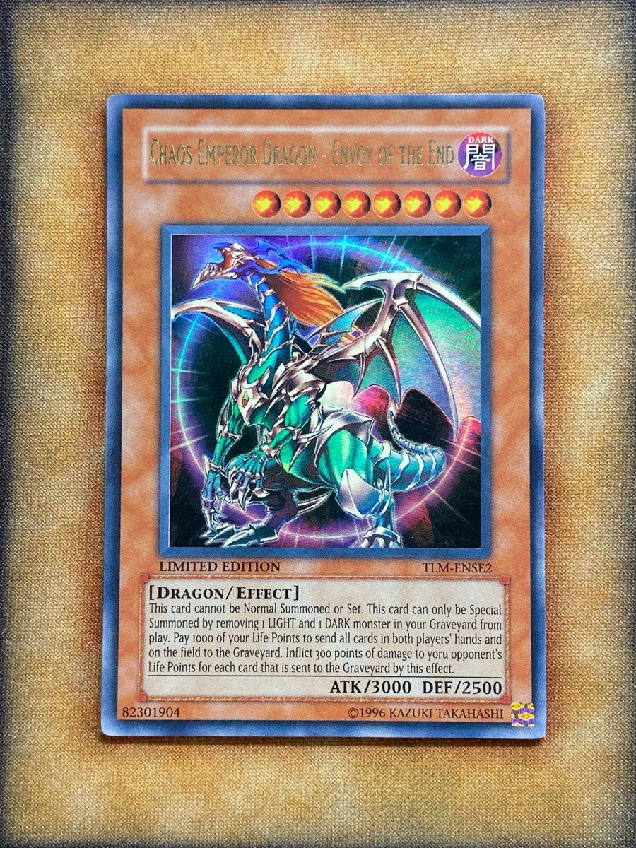 遊戯王OCG デュエルモンスターズ Chaos Emperor Dragon - Envoy of the End Amazon.com: Yu Gi Oh Chaos Emperor Dragon - Envoy of the End