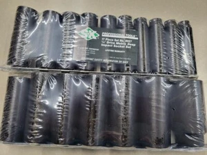 VINTAGE! SK TOOLS 17 Piece 1/2" Dr. MM Deep Impact Socket Set MADE IN USA 4027 - Picture 1 of 3