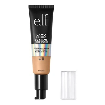 e.l.f. Camo CC Cream Colour Correcting Full Coverage Foundation 30ml MEDIUM 330 - Image 1 of 4