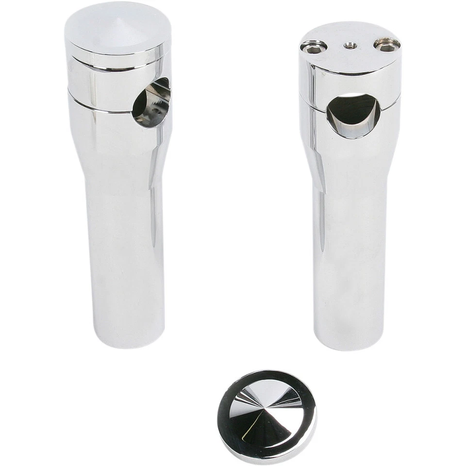 Accutronix Chrome 8" Standard Risers | HRS1356-C - Image 1 of 1