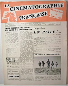 rare "LES RDV de Cannes 1961 " - N° 1 du 3/05/1961 au 17 du 19/05/61 - Picture 1 of 15