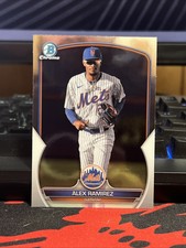 2023 Bowman Chrome BCP211 Alex Ramirez New York Mets Baseball Card