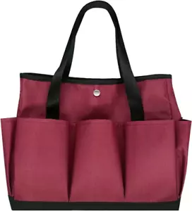 Tool Bag Garden Tote Large Organizer Bag Carrier Gardening Storage Tote with Int - Picture 1 of 12