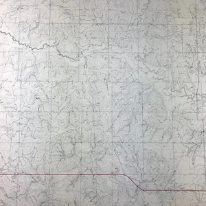 1974 Topographische Topokarte Ringling SW Oklahoma SZ US Geological Survey - Bild 1 von 9