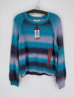 Suéter para mujer BB Dakota Steve Madden multicolor a rayas manga larga talla XL Foto 1 de 4