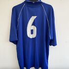 2000/2001 Gillingham FC home match worn reserve football shirt # 6 Guy Butters